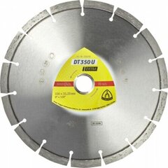 Deimantinis pjovimo diskas Klingspor; 125x22,23 mm kaina ir informacija | Mechaniniai įrankiai | pigu.lt