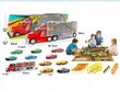 Vilkikas su mašinėlėmis ir trasa kaina ir informacija | Žaislai berniukams | pigu.lt
