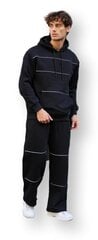 Sportinis kostiumas vyrams Solo PK3017-52841, juodas kaina ir informacija | Sportinė apranga vyrams | pigu.lt
