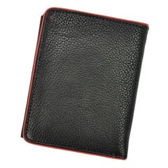 Pierre Cardin бумажники Black Red TUMBLE 326/BLACK/RED TUMBLE 326/BLACK/RED цена и информация | Мужские кошельки | pigu.lt