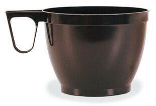 Šilumai atsparūs puodeliai su rankenėle, 150 ml, rudi ir balti, 50 vnt. kaina ir informacija | Vienkartiniai indai šventėms | pigu.lt