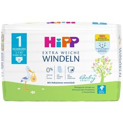 Sauskelnės HiPP 1, 2-5 kg, 24 vnt. цена и информация | Подгузники | pigu.lt