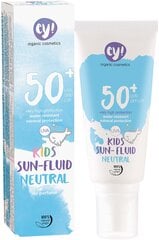 Purškiamas fluidas nuo saulės vaikams Ey! Organic Cosmetics SPF 50+, 100 ml kaina ir informacija | Kremai nuo saulės | pigu.lt