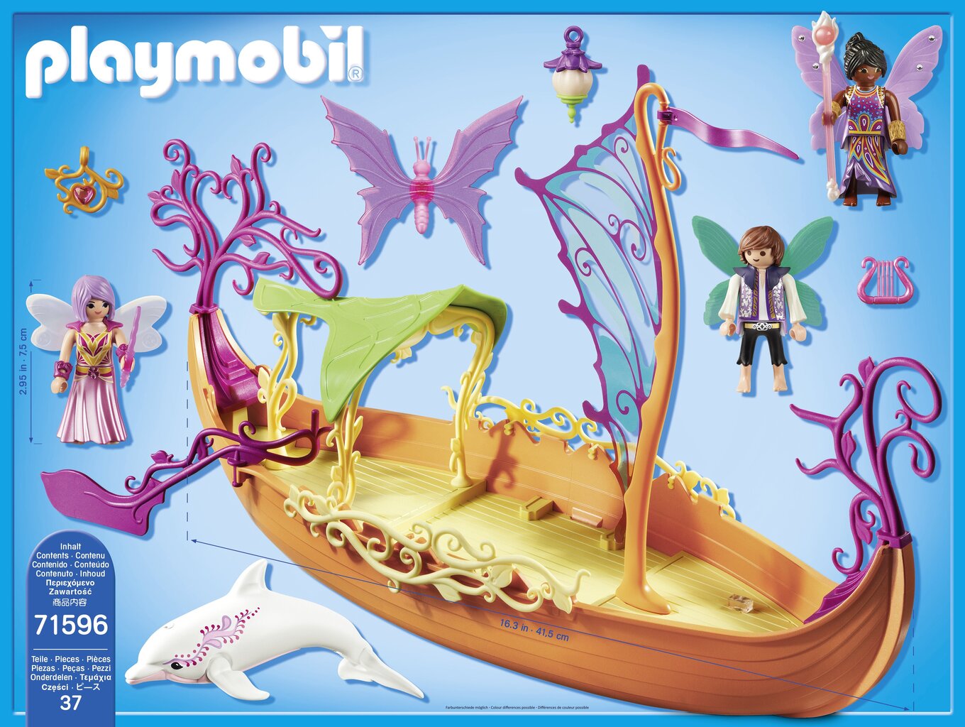 71596 PLAYMOBIL Fairies konstruktorius Užburta fėja kaina ir informacija | Konstruktoriai ir kaladėlės | pigu.lt