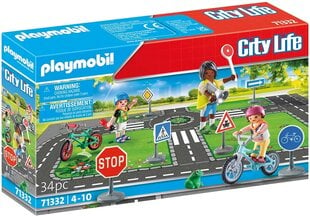 Кубики 71332 PLAYMOBIL City Life Школа дорожного движения цена и информация | Конструкторы и кубики | pigu.lt