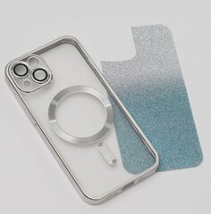 Mocco Glitter Chrome Mag Case kaina ir informacija | Telefonų dėklai | pigu.lt