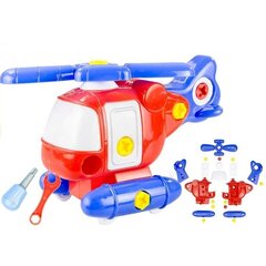 Žaislinis surenkamas sraigtasparnis Lean Toys kaina ir informacija | Žaislai berniukams | pigu.lt