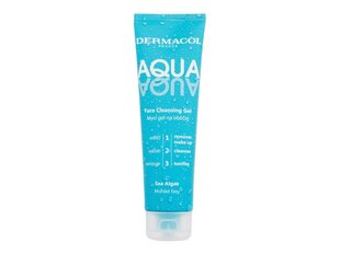 Gelinis veido prausiklis Dermacol Aqua 3in1, 150 ml kaina ir informacija | Veido prausikliai, valikliai | pigu.lt