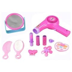 Mergaičių grožio rinkinys rankinėje Lean Toys, rožinis, 11d. цена и информация | Игрушки для девочек | pigu.lt