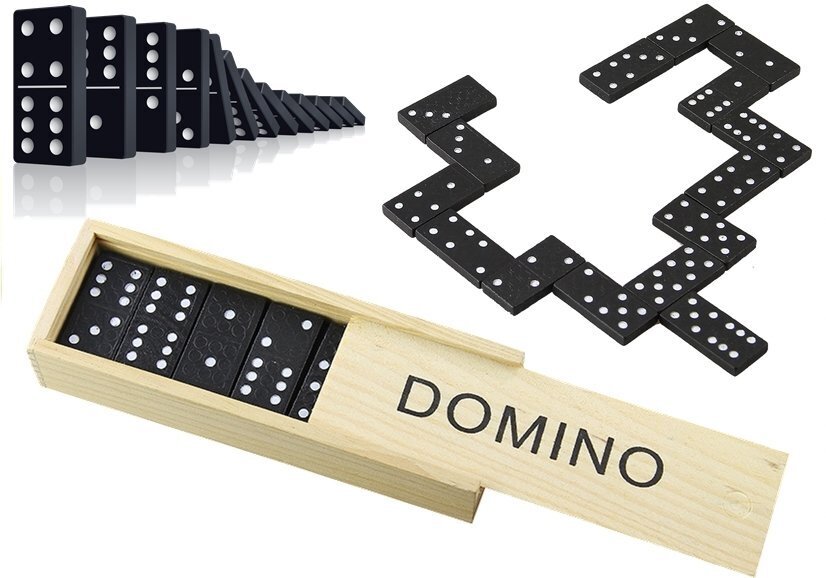 Stalo žaidimas Domino 28PCS kaina ir informacija | Stalo žaidimai, galvosūkiai | pigu.lt