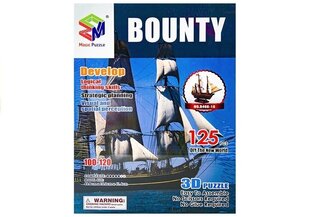 3D dėlionė Jigsaw Bounty Sailing, 125 d. kaina ir informacija | Dėlionės (puzzle) | pigu.lt