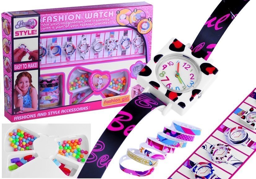 Kūrybinis laikrodžių gamybos rinkinys Lean Toys kaina ir informacija | Lavinamieji žaislai | pigu.lt