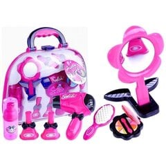 Mažosios princesės rinkinys lagamine Lean Toys, rožinis, 7d. kaina ir informacija | Žaislai mergaitėms | pigu.lt