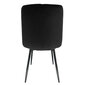 2-ių kėdžių komplektas Akord SJ.3, juodas kaina ir informacija | Virtuvės ir valgomojo kėdės | pigu.lt