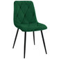 4-ių kėdžių komplektas Akord SJ.3, žalias kaina ir informacija | Virtuvės ir valgomojo kėdės | pigu.lt