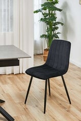 комплект из 2 стульев Akord SJ.9, черный цена и информация | Стулья для кухни и столовой | pigu.lt