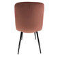 2-ių kėdžių komplektas Akord SJ.9, rožinis kaina ir informacija | Virtuvės ir valgomojo kėdės | pigu.lt