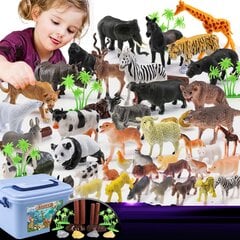 Набор фигурок животных WOOPIE, 58 шт. цена и информация | Игрушки для мальчиков | pigu.lt