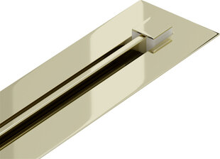 Dušo latakas Mexen Flat 360 Super Slim, Gold, 110 cm kaina ir informacija | Dušo latakai | pigu.lt