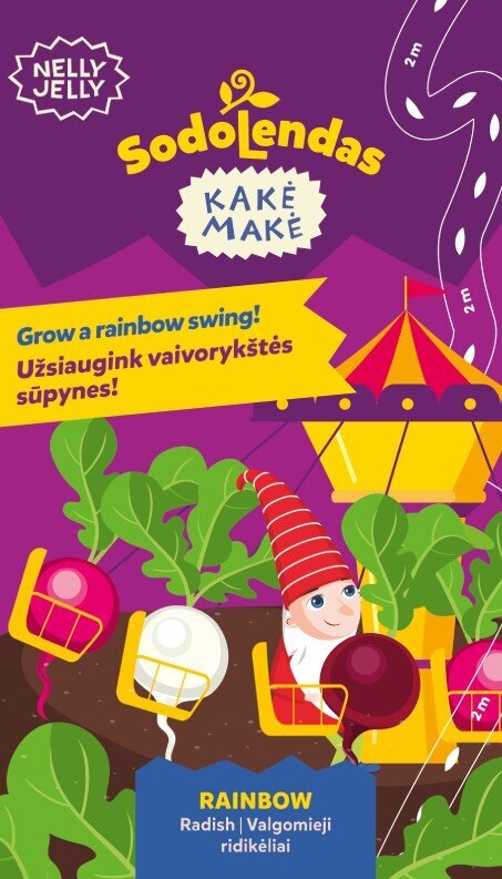 Valgomieji ridikėliai Rainbow kaina ir informacija | Daržovių, uogų sėklos | pigu.lt