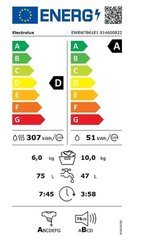 Electrolux EW8W7861E1 kaina ir informacija | Skalbimo mašinos | pigu.lt