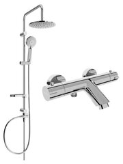 Vonios-dušo sistema su termostatiniu maišytuvu Mexen kaina ir informacija | Dušo komplektai ir panelės | pigu.lt