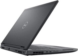 Dell Precision 7530 15.6", Intel Xeon E-2176M, 32GB, 256GB SSD, WIN 10, чёрный цена и информация | Ноутбуки | pigu.lt