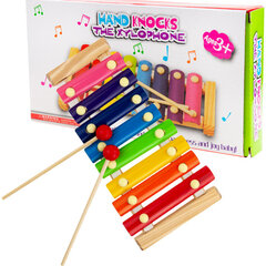 Medinis ksilofonas vaikams kaina ir informacija | Lavinamieji žaislai | pigu.lt