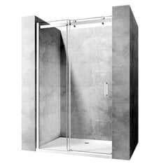 Dušo durys Rea Nixon-2, sidabrinė 130 cm, dešinė цена и информация | Душевые двери и стены | pigu.lt
