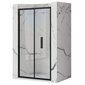 Dušo durys Rea Rapid Fold, juoda, 80 cm kaina ir informacija | Dušo durys ir sienelės | pigu.lt