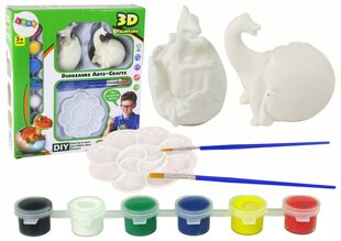 Kūrybinis rinkinys Šviečiantys dinozaurai Lean Toys kaina ir informacija | Lavinamieji žaislai | pigu.lt