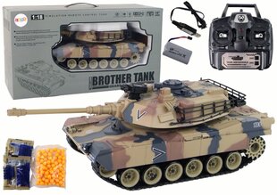 Tankas su nuotolinio valdymo pultu M1A2 Lean Toys kaina ir informacija | Žaislai berniukams | pigu.lt