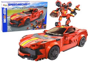 Konstruktoriaus rinkinys Sportinis automobilis - robotas Lean Toys, 351 d. kaina ir informacija | Žaislai berniukams | pigu.lt
