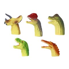 Guminių lėlių ant pirštų rinkinys Dinozaurai, 5 vnt. kaina ir informacija | Žaislai berniukams | pigu.lt