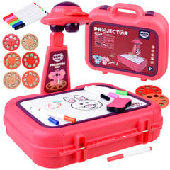 Проектор для рисования в чемодане, красный цена и информация | Развивающие игрушки | pigu.lt