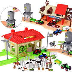 Žaislinis didelis ūkis su priedais, 125d. kaina ir informacija | Žaislai mergaitėms | pigu.lt