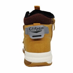 Зимние сапоги для мальчиков Clibee, коричневые цена и информация | Детская зимняя обувь | pigu.lt