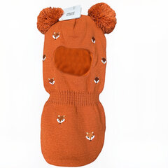 Шапка-шлем для детей, оранжевый цена и информация | Шапки, перчатки, шарфы для девочек | pigu.lt