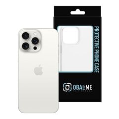 OBAL:ME TPU Case for Apple iPhone 15 Pro Max Transparent цена и информация | Чехлы для телефонов | pigu.lt