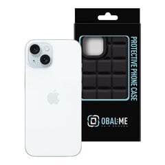 OBAL:ME Block Case for Apple iPhone 15 Black цена и информация | Чехлы для телефонов | pigu.lt