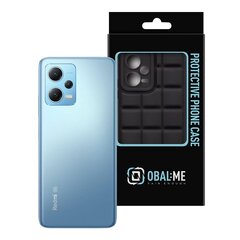 OBAL:ME Block Case for Xiaomi Redmi Note 12 5G Black цена и информация | Чехлы для телефонов | pigu.lt