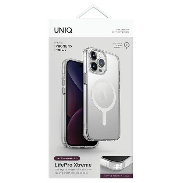 Uniq iPhone 15 Pro Max цена и информация | Telefono dėklai | pigu.lt