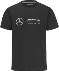 Marškinėliai vyrams Mercedes, juodi kaina ir informacija | Vyriški marškinėliai | pigu.lt