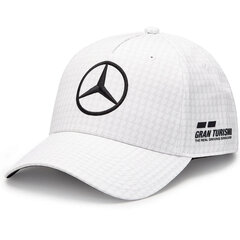 Kepurė vyrams Mercedes AMG Petronas F1 Lewis Hamilton 2023 70397 kaina ir informacija | Vyriški šalikai, kepurės, pirštinės | pigu.lt