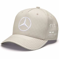 Kepurė vyrams Mercedes AMG Petronas F1 Lewis Hamilton 2023 70515 kaina ir informacija | Vyriški šalikai, kepurės, pirštinės | pigu.lt