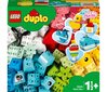 10909 LEGO Duplo širdies dėžutė ir pliušinė pagalvė Katė цена и информация | Konstruktoriai ir kaladėlės | pigu.lt