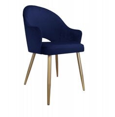 Kėdė Decorates Alex, mėlyna/auskinė kaina ir informacija | Virtuvės ir valgomojo kėdės | pigu.lt