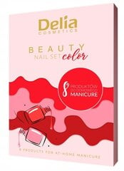 Advento kalendorius moterims Delia Cosmetics Beauty Nail Set kaina ir informacija | Nagų lakai, stiprintojai | pigu.lt