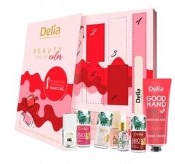 Advento kalendorius moterims Delia Cosmetics Beauty Nail Set kaina ir informacija | Nagų lakai, stiprintojai | pigu.lt
