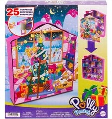 Advento kalendorius mergaitėms Mattel Polly Pocket HKW16 цена и информация | Игрушки для девочек | pigu.lt